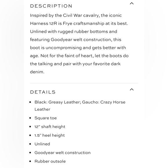 Frye Harness 12R Men’s Moto Boot in Gaucho - Picture 10 of 10